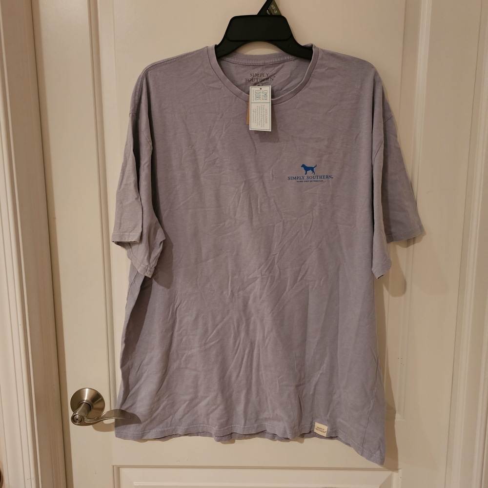 Simply Southern Men's Gray Graphic T-Shirt - Picture 3 of 5